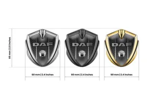 Daf Emblem Metal Badge Limited Edition Premium Look